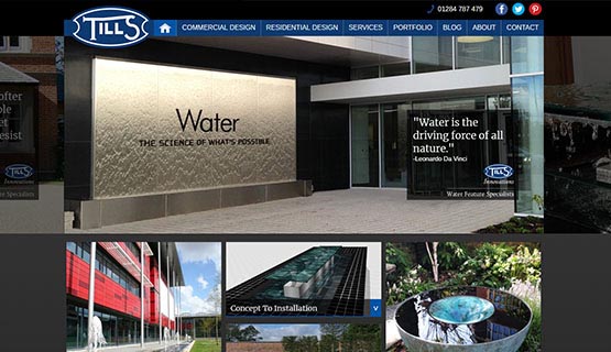 Tills Innovations website